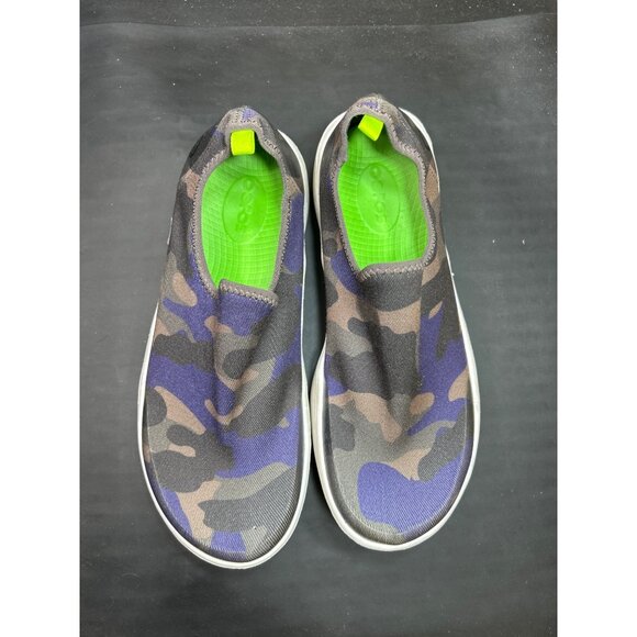 OOFOS Womens Camo Slip-On Shoes Size 9 Comfort Recovery Footwear - Picture 3 of 8